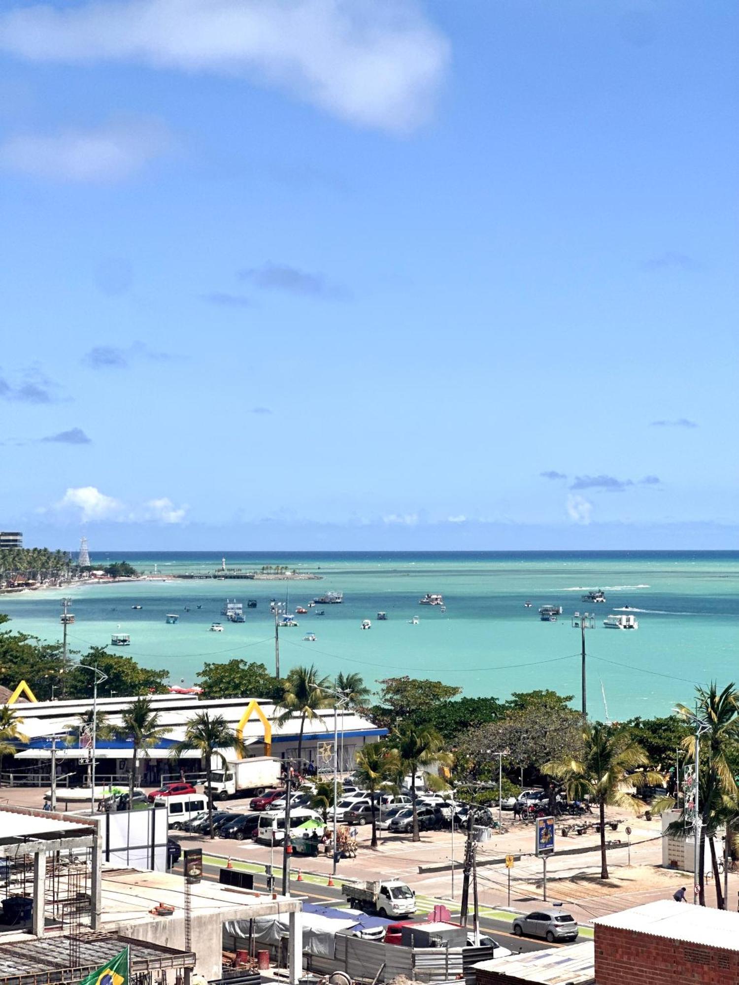 MaceióFlat Beira-Mar, Novo!アパートメント エクステリア 写真